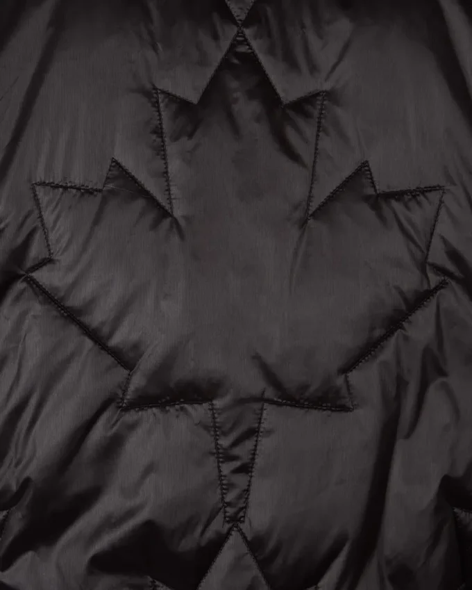 Bomberjacka med bladmönster