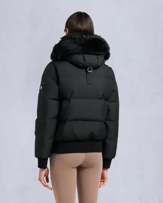 Bomberjacka med shearlingkant Bomberjacka med shearlingkant