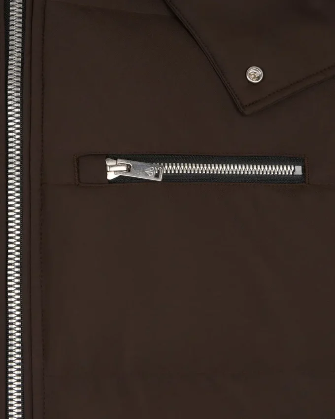 Bomberjacka med shearlingkant