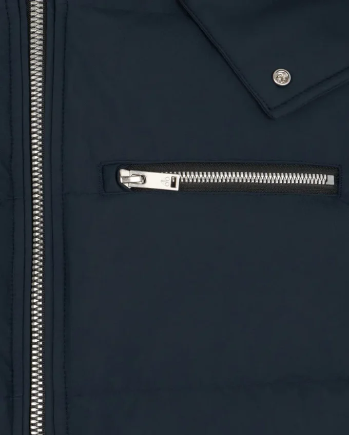 Bomberjacka med shearlingkant