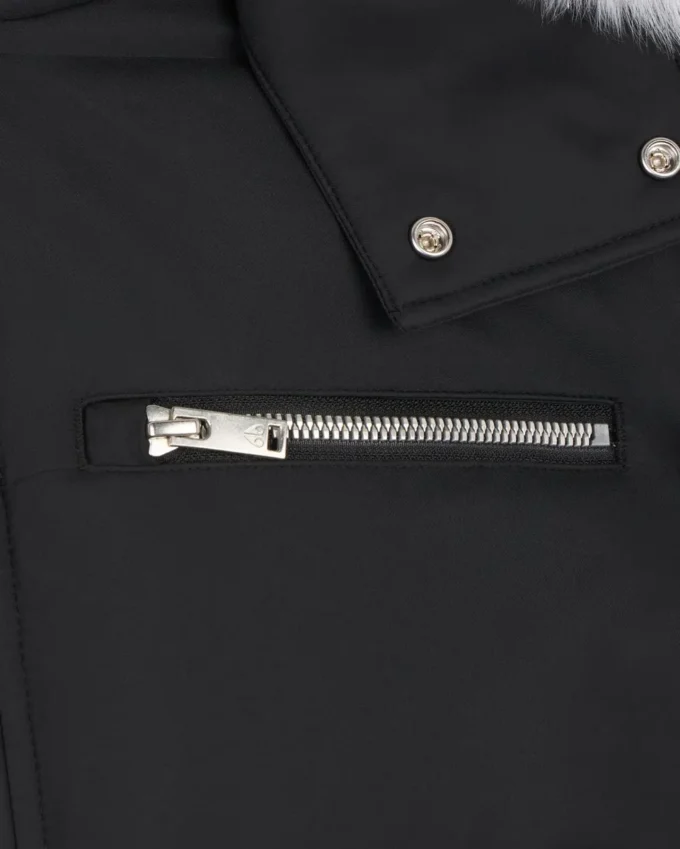 Bomberjacka med shearlingkant