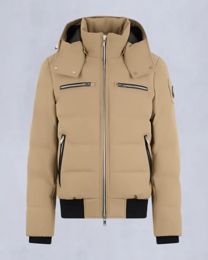 Bomberjacka med shearlingkant