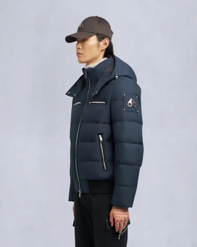 Bomberjacka med shearlingkant