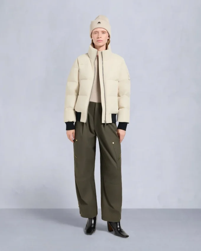 Bomberjacka med shearlingkant Bomberjacka med shearlingkant