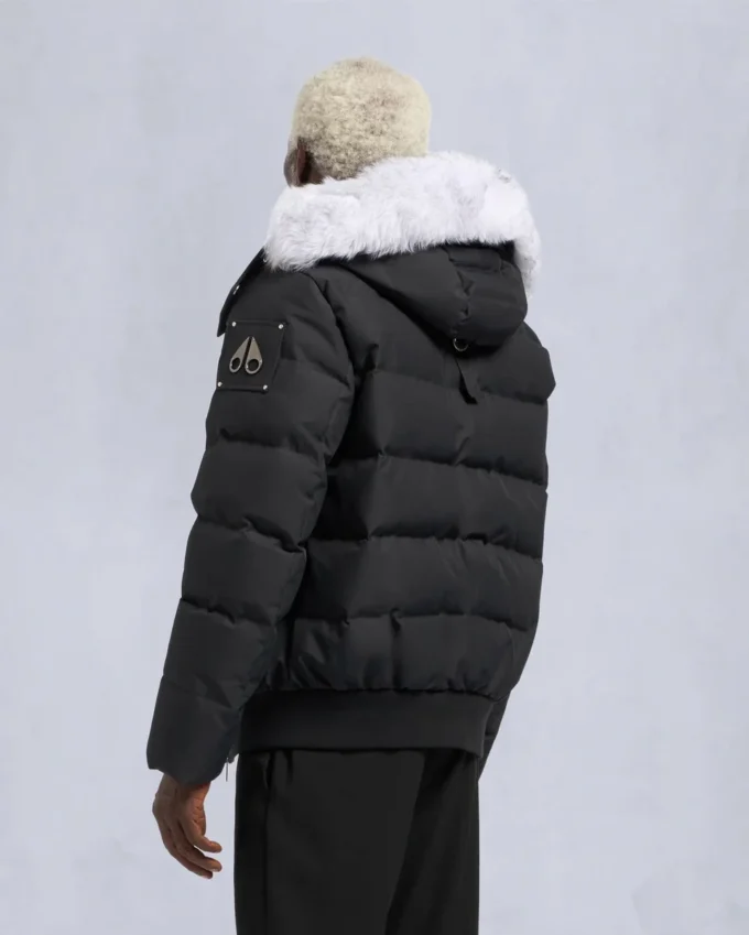 Cloud Shearling Bomber Jacket