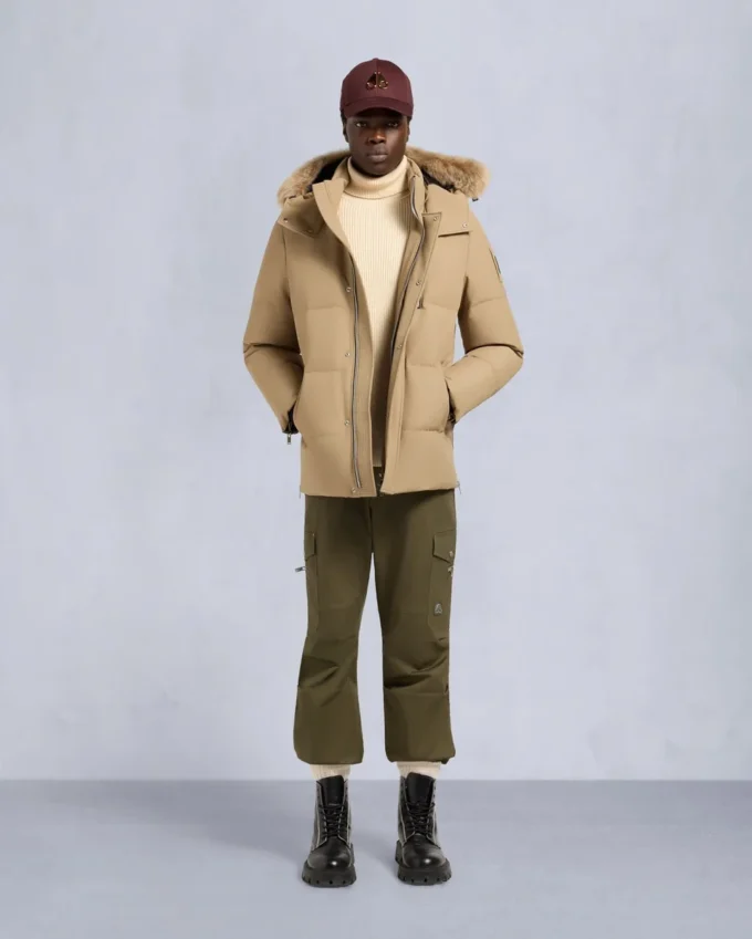 Cloud Shearling Trim 3Q-jacka