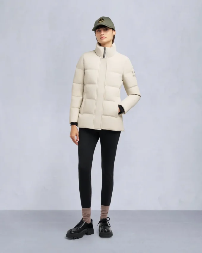 Cloud Shearling Trim 3Q-jacka Cloud Shearling Trim 3Q-jacka