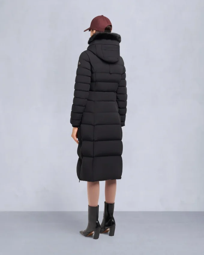 Cooper Lake-parkas med shearlingkant Cooper Lake-parkas med shearlingkant