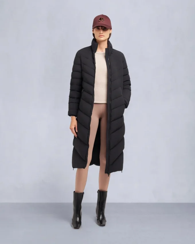 Cooper Lake-parkas med shearlingkant Cooper Lake-parkas med shearlingkant