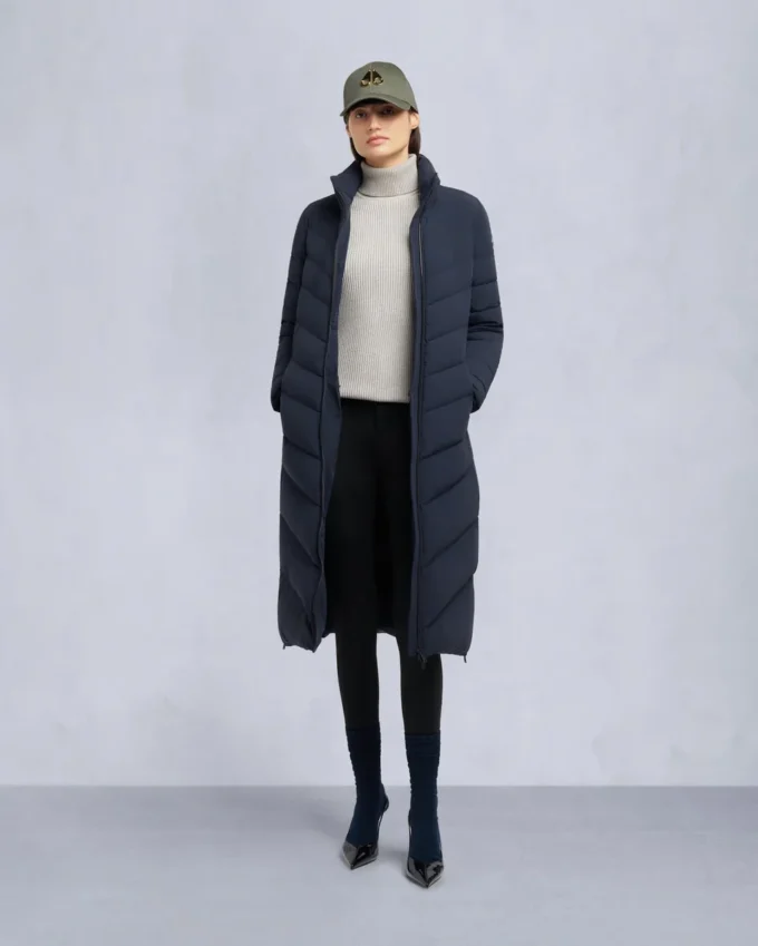 Cooper Lake-parkas med shearlingkant Cooper Lake-parkas med shearlingkant