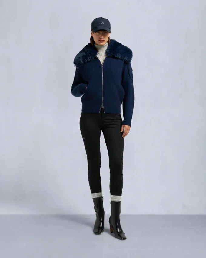 Corina tröja med hel dragkedja