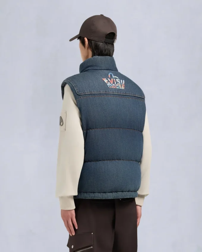 Evisu X Moose Denim Everest Puffer Vest Evisu X Moose Denim Everest Puffer Vest