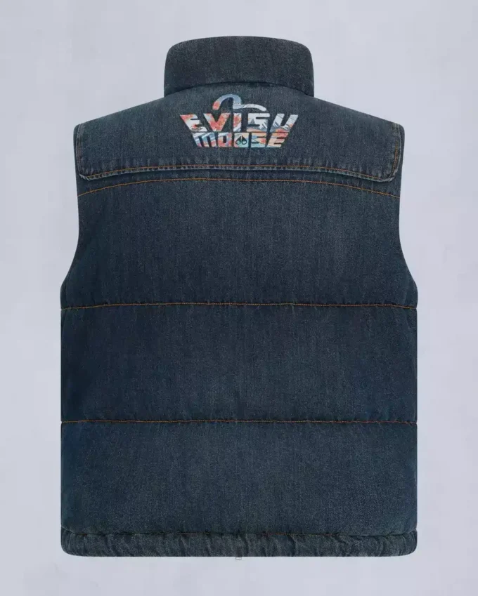 Evisu X Moose Denim Everest Puffer Vest Evisu X Moose Denim Everest Puffer Vest