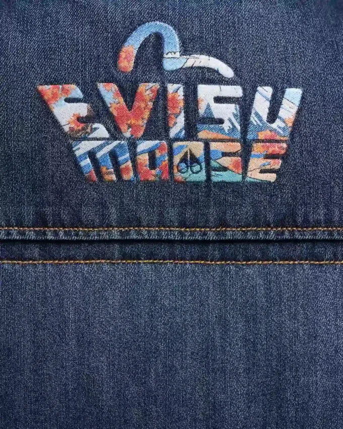 Evisu X Moose Denim Everest Puffer Vest Evisu X Moose Denim Everest Puffer Vest