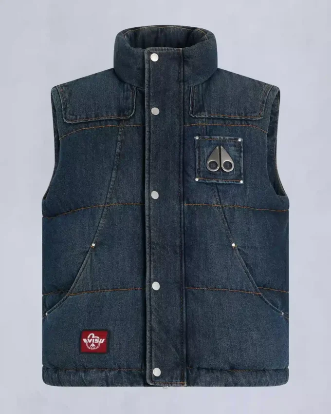 Evisu X Moose Denim Everest Puffer Vest Evisu X Moose Denim Everest Puffer Vest