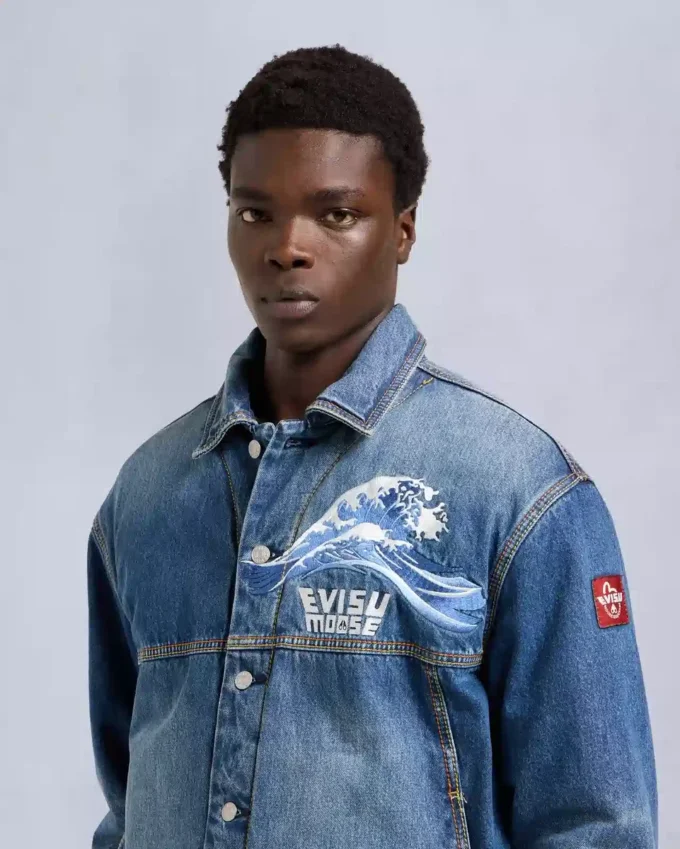 Evisu X Moose denimjacka