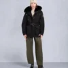 Gold Series Nova Shearling Trim 3Q-jacka