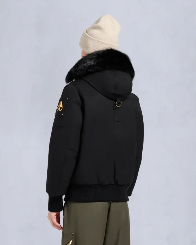 Gold Series Original Sainte Flavie bomberjacka med shearlingkant