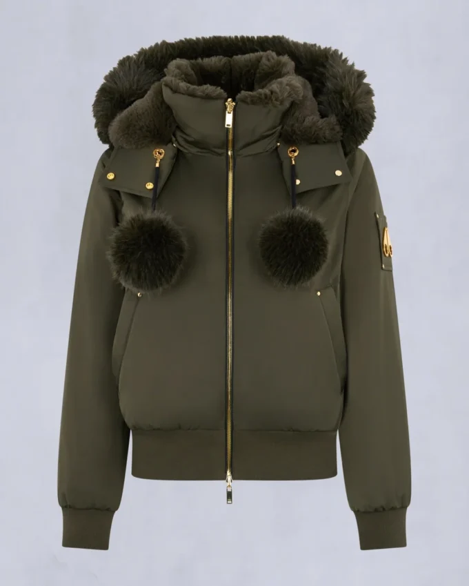 Gold Series Original Satin Debbie Bomber Jacket