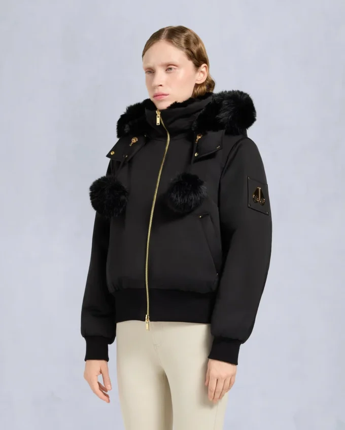 Gold Series Original Satin Debbie Bomber Jacket