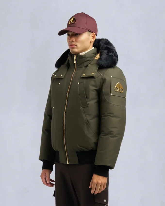 Gold Series Original Shearling Trim Ballistic Bomber