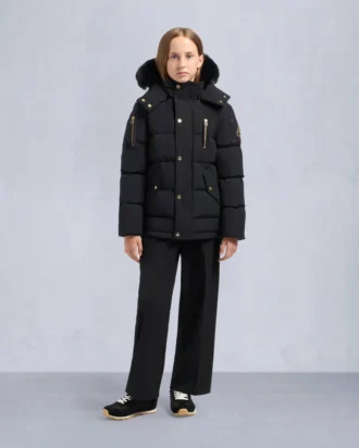 Kids Unisex Original Gold Series Shearling Trim 3Q Jacket