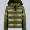 Kings Puffer Shearling Trim Jacket