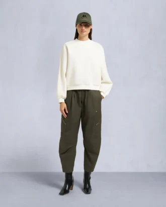 Mix Media Crewneck Sweatshirt