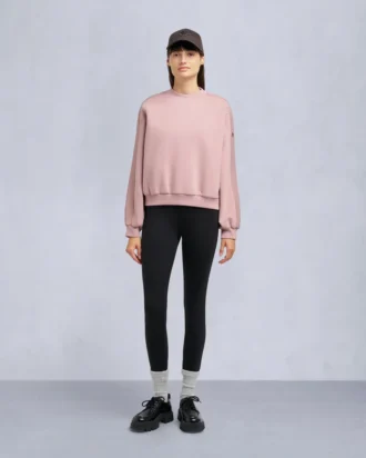 Mix Media Crewneck Sweatshirt