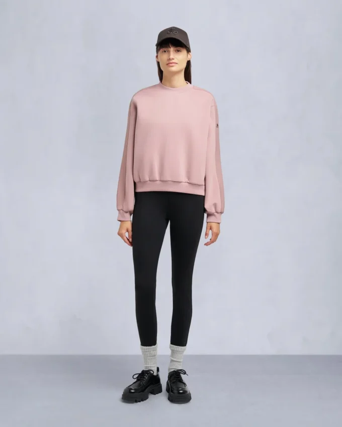 Mix Media Crewneck Sweatshirt