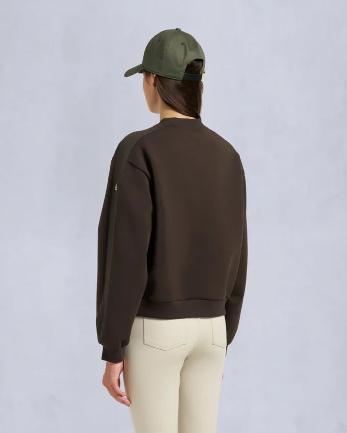 Mix Media Crewneck Sweatshirt