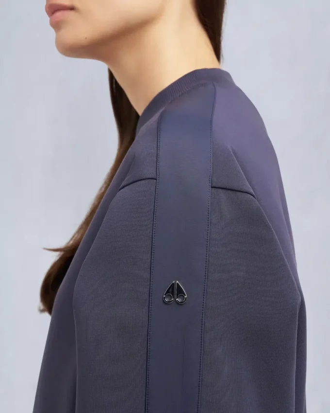 Mix Media Crewneck Sweatshirt