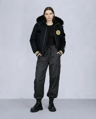 Nhl X Moose Knuckles Bruins bomberjacka