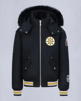 Nhl X Moose Knuckles Bruins bomberjacka