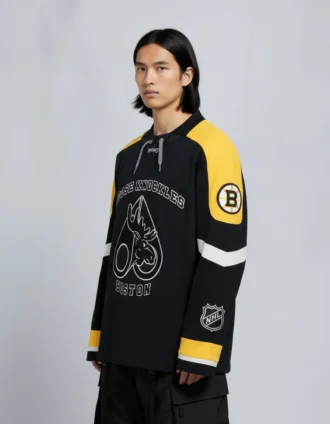 Nhl X Moose Knuckles Bruins Polo