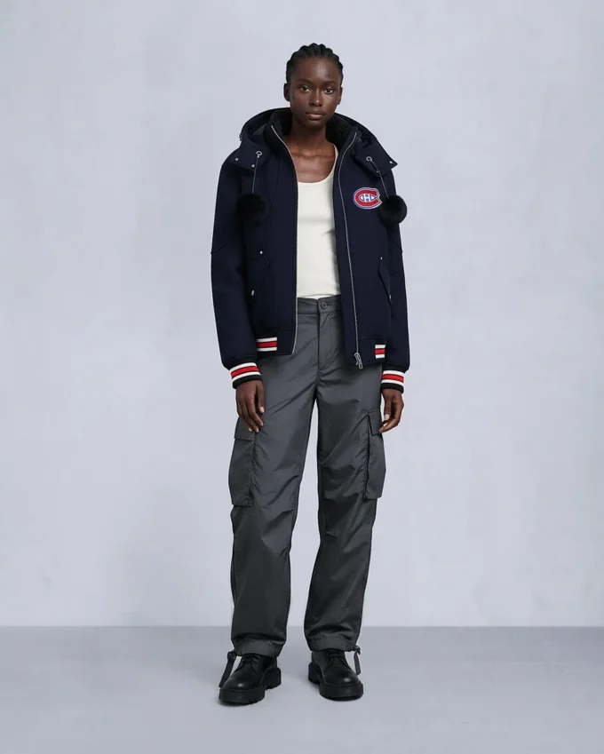 Nhl X Moose Knuckles Canadiens bomberjacka