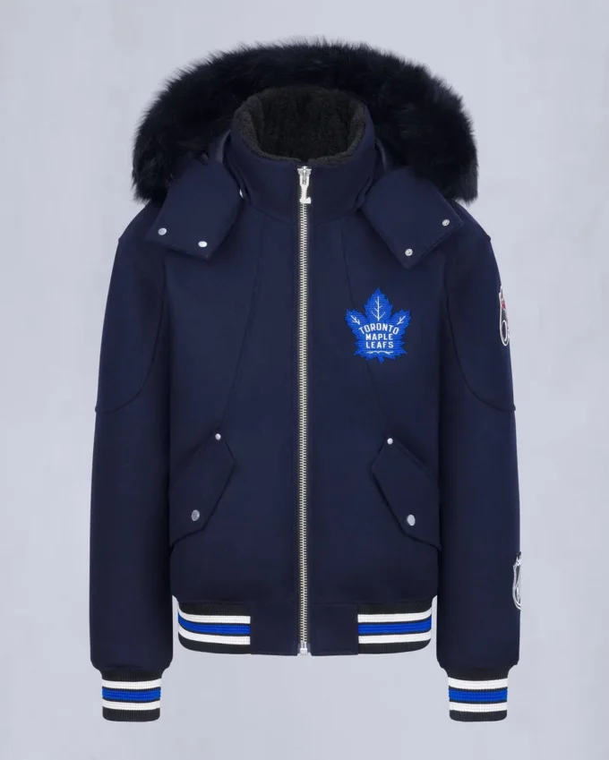 Nhl X Moose Knuckles Maple Leafs bomberjacka