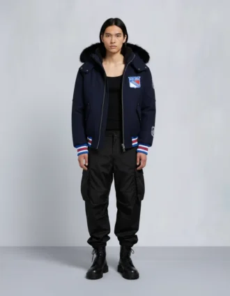 Nhl X Moose Knuckles Rangers bomberjacka