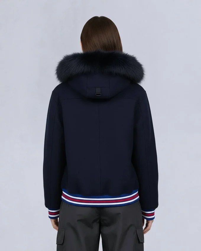 Nhl X Moose Knuckles Rangers bomberjacka Nhl X Moose Knuckles Rangers bomberjacka