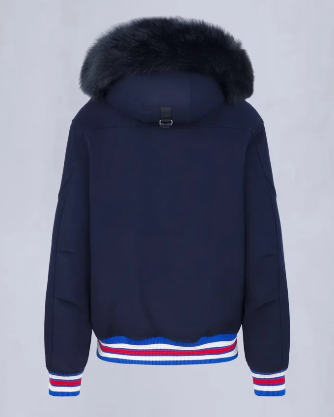 Nhl X Moose Knuckles Rangers bomberjacka Nhl X Moose Knuckles Rangers bomberjacka