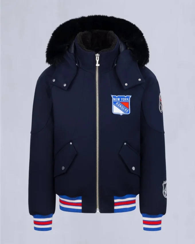 Nhl X Moose Knuckles Rangers bomberjacka