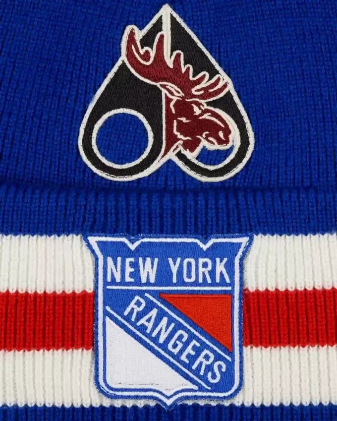 Nhl X Moose Knuckles Rangers mössa