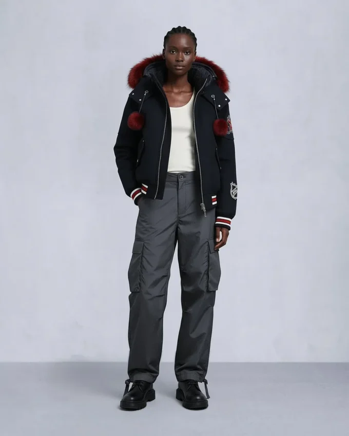 Nhl X Moose Knuckles Team Bomber Jacket Nhl X Moose Knuckles Team Bomber Jacket