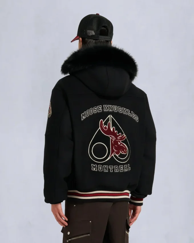 Nhl X Moose Knuckles Team Bomber Jacket