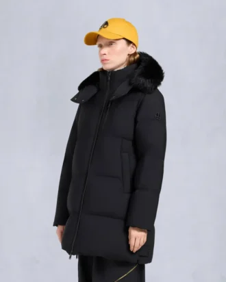 Nyluxe Chelia Shearling Trim 3Q-jacka