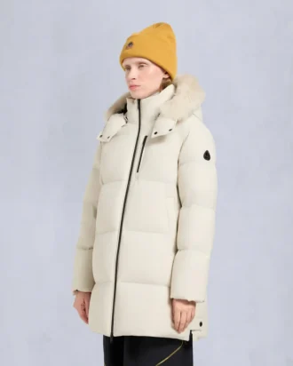 Nyluxe Chelia Shearling Trim 3Q-jacka