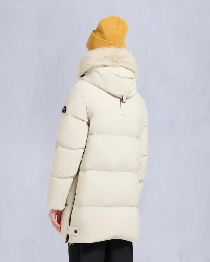 Nyluxe Chelia Shearling Trim 3Q-jacka