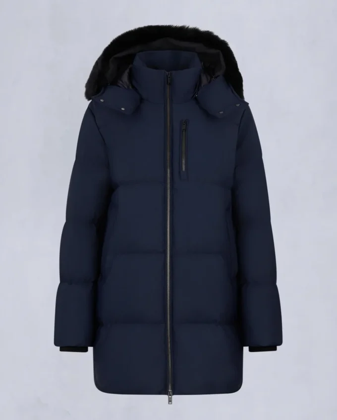 Nyluxe Chelia Shearling Trim 3Q-jacka