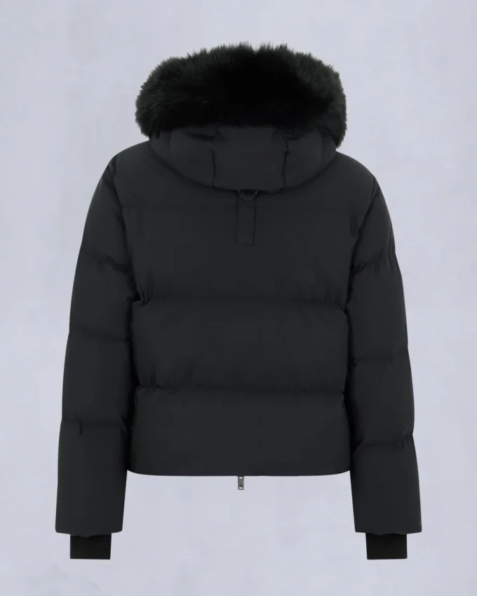 Nyluxe Misti Shearling Trim Puffer