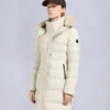 Nyluxe Watershed Shearling Trim Parka